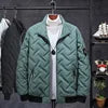 Warm Men's Clothing Slim Fit Coats Winter Men's Jacket and Coats Windproof Long Sleeve Casual Jacket Coat Puff Bubble Jacket