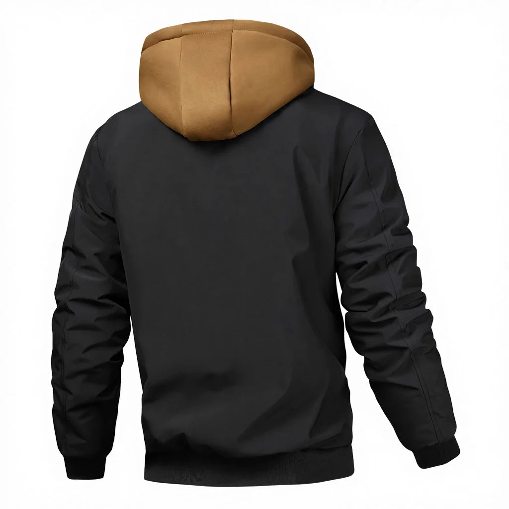 İlkbahar Sonbahar Kış pamuklu kapşonlu ceket